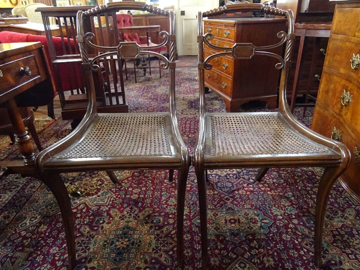 Pair of Regency Chairs